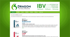 Desktop Screenshot of dragon-medical.de
