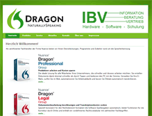Tablet Screenshot of dragon-medical.de